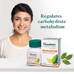 Meshashringi By Himalaya sugar destroyer Metabolic PACK OF 10 X60 tabs Exp-2027