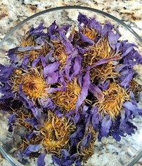 Organic Whole Blue Lotus Flowers Nymphaea Caerulea 10g/20g Dried Sacred Flower