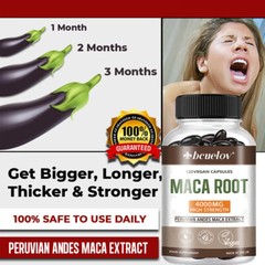 Maca Root 4000mg High Strength Supports Men’s Health