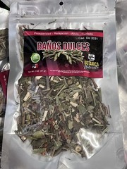 Botanica Naturista Baños Dulces Whole Herb Herbal Blend 2oz Exp Dec 2031