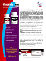 Vitalee Minodole MND Motor Neuron Disorder Nervous System Relief (Caps 60 ct)