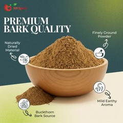 NY Herb Shop Buckthorn Bark Powder | Bulk Wholesale Herbal Supplement