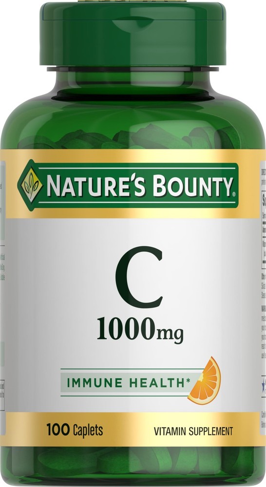 Nature’s Bounty Vitamina C 1000mg, suplemento de apoyo inmune, poderoso antioxid