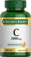Nature’s Bounty Vitamina C 1000mg, suplemento de apoyo inmune, poderoso antioxid