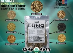 Bloom 7 Lung Support Organic Loose Leaf Tea Blend 2 oz (56g) – ZeeHERBS