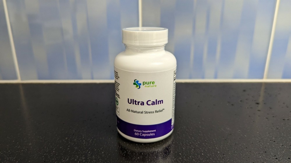 PureNature Pure Nature Ultra Calm All-Natural Stress Relief 60 Capsules