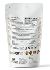 MYHERB Organic Manjistha Powder 227 g – Pack of 1 | Ayurvedic Hair, Face wellnes