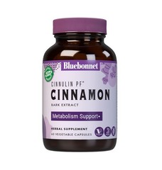 Bluebonnet Cinnulinpf Cinnamon Bark Extract 60 Count (Pack of 1), White