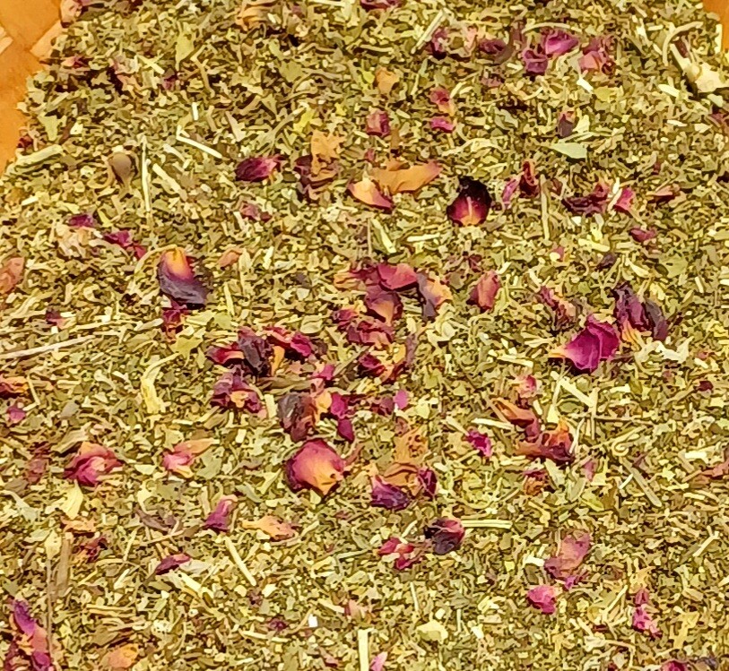 Stress/Anxiety/Panic Attack Herbal Blend TEA Damiana, Passion Flower 1 oz.
