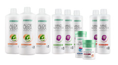 LR Lifetakt Aloe Vera Anti-Age Peach Gel Set with Reishi Health Care Women Men