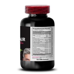 Natural Hair Support – GRAY HAIR REVERSE – Daily Shine Charge 2 Bottles 120 Caps