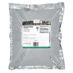 Organic Cut & Sifted Mugwort Herb, 16 oz (453 g)