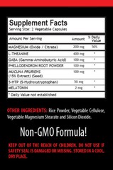 Mucuna extract powder – ADVANCED SLEEP FORMULA 952MG – sleeping aid adults – 2 B