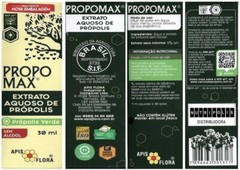 Propolis Extract PROPOMAX Green Brazilian NON Alcoholic APIS FLORA 15×30 mL 1oz