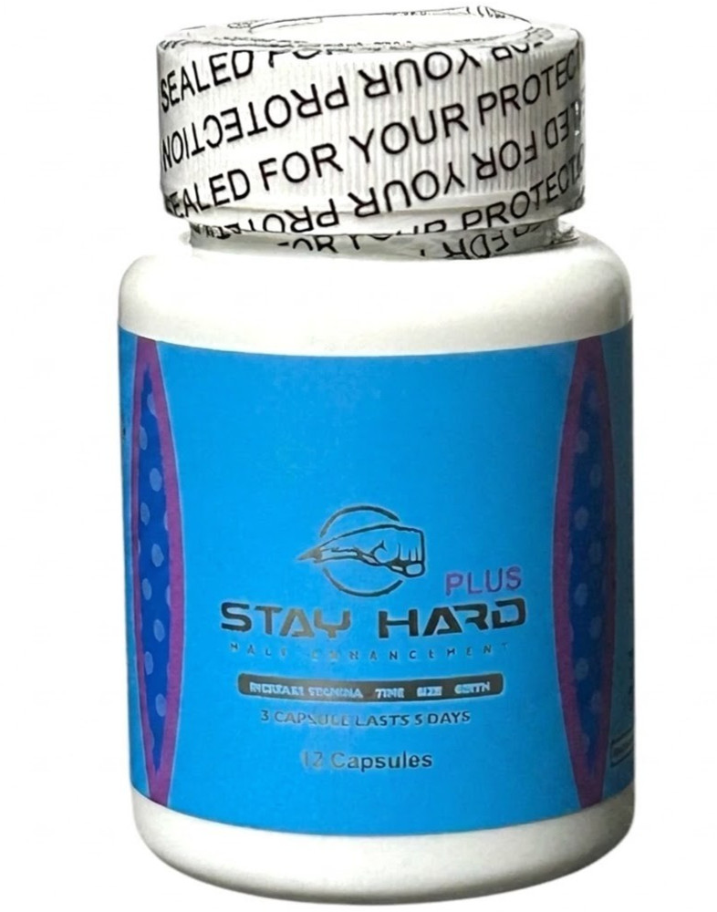 Stay Hard Plus Fast Acting Male Performance 12 Pills