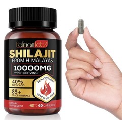 5Pack Pure Himalayan Shilajit, Soft Resin, Organic Extremely Potent, Fulvic Acid