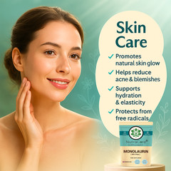 Monolaurin Capsule-700mg-Boost Immune, Skin Care&Anti-inflammation,Vegan-180Caps