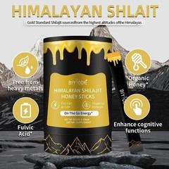 Pure Himalayan Shilajit Honey sticks | Easy to Consume Shilajit honey 30 sticks