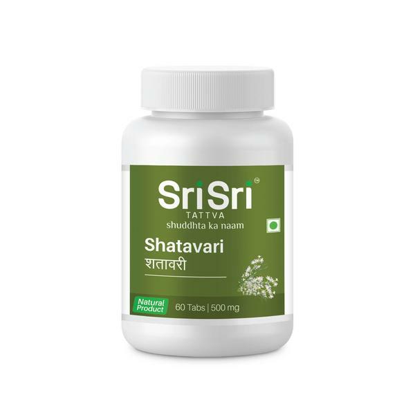 Sri Sri Shatavari – Complete Women’s Care Pure Herbal 60 Tabs 500 mg