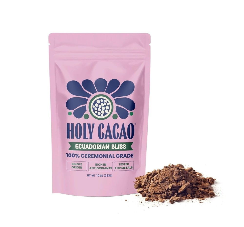 Ecuadorian Organic 100% Pure Ceremonial Grade Raw Cacao Powder 1lb for Sale