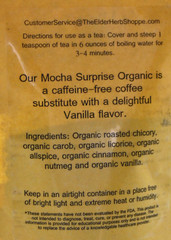 Organic Mocha Surprise 1 oz caffeine-free coffee substitute Elder Herb Shoppe