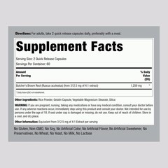 Raíz de rusco 1250mg Extracto Concentrado Ruscus aculeatus 120 Cápsulas