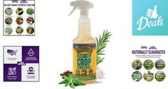 Eco-Friendly 32 Oz Plant Spray – Natural Pest Control & Powdery Mildew Fighter