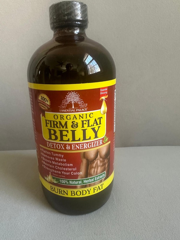Essential Palace Organic Firm & Flat Belly Detox Energizer 16oz Herbal Tonic