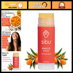 Himalayan Sea Buckthorn Miracle Stick – 1-Year Supply for Dry Skin, Bug Bites, S