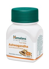 Himalaya Ashvagandha – General Wellness Tablets, 60 Tablets | Stress Relief |