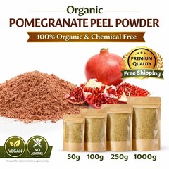 Organic Pomegranate Peel Powder 100% Pure Natural Free Shipping