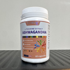 Cunkore Ashwagandha Extract L-Theanine GABA 5-HTP 300mg 60 Caps GMP