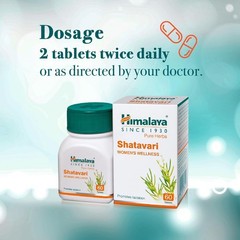 Himalaya Pure Herbs Shatavari for Complete Women’s Wellness – 60 Count Free Ship
