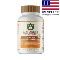 Maharishi Ayurveda Triphala 60 Tablets Digestive Detox & Gut Health Support