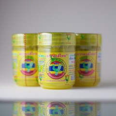 Traditional Thai Herbal Inhaler Yellow Formula (Pack of 3) Free SHIP FROM USA