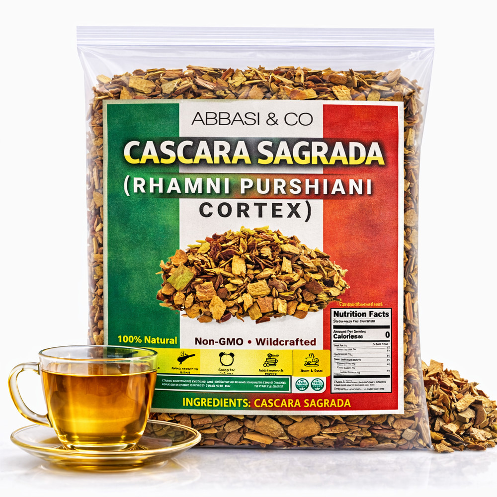 5oz Cascara Sagrada (Rhamnus purshiana) sacred bark cascara buckthorn