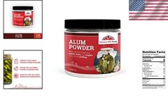 Pure Granulated Alum Powder 1LB – Enhance Pickling, Baking & Floral Arrangements