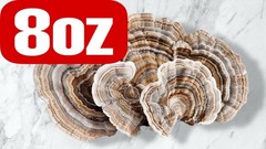 8oz Turkey Tail Dried Mushrooms Pieces Medicinal For Tea Powder Tinctures Dogs