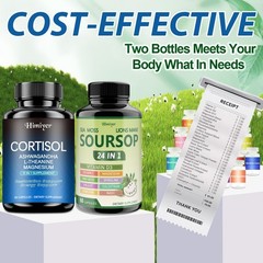 11-in-1 Cortisol Capsules + 24-in-1 Sea Moss