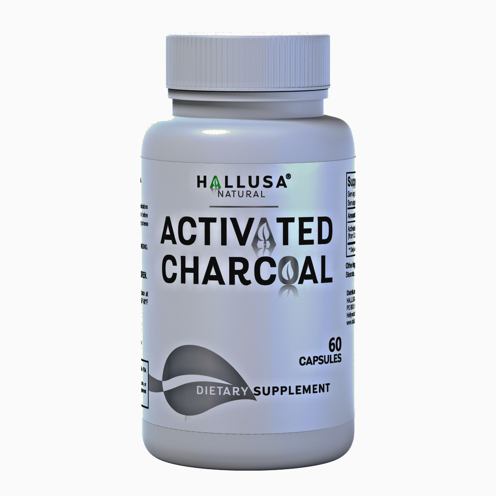 Organic Activated Charcoal- Highly Absorbent – Detox Supplement – Gas & Bloating