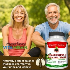 Chanca Piedra 1000mg with Horsetail Extract 120 Caps | Phyllanthus Guisazo Detox