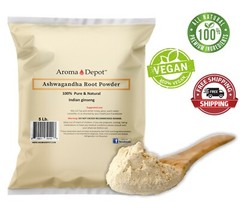 Ashwagandha Root Powder 1oz to 15 lbs Non Gmo Withania Somnifera Kosher