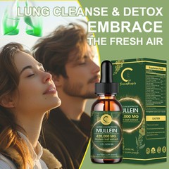 Mullein Leaf Extract Super Concentrated 420,000 MG 2 FL.OZ/60 ML Lung Cleanse
