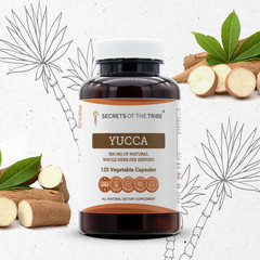 Secrets Of The Tribe Yucca Capsules, 500 mg