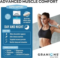 Muscle Relaxation Supplement with Magnesium and Vitamin B Complex for Adults