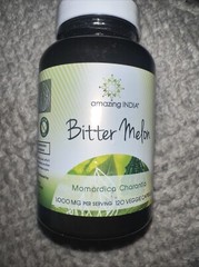Bitter Melon Capsules 1000mg 120 Count Glucose Balance Support Exp 01/27