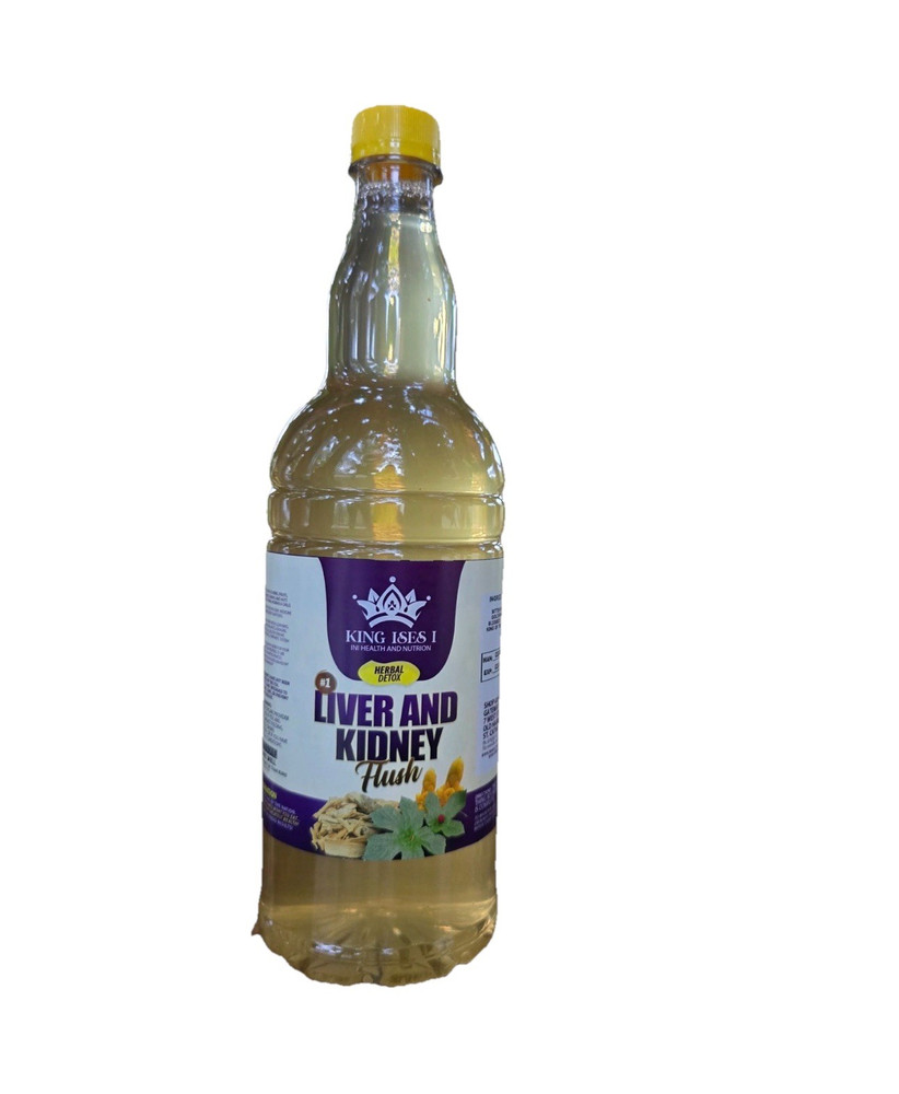 King Ises I Liver & Kidney Herbal Detox Liquid w/ Chanca Piedra, Golden Seal