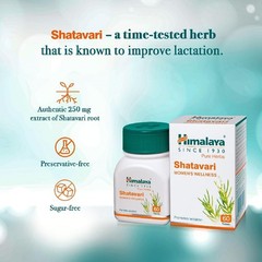 Himalaya Pure Herbs Shatavari for Complete Women’s Wellness – 60 Count Free Ship