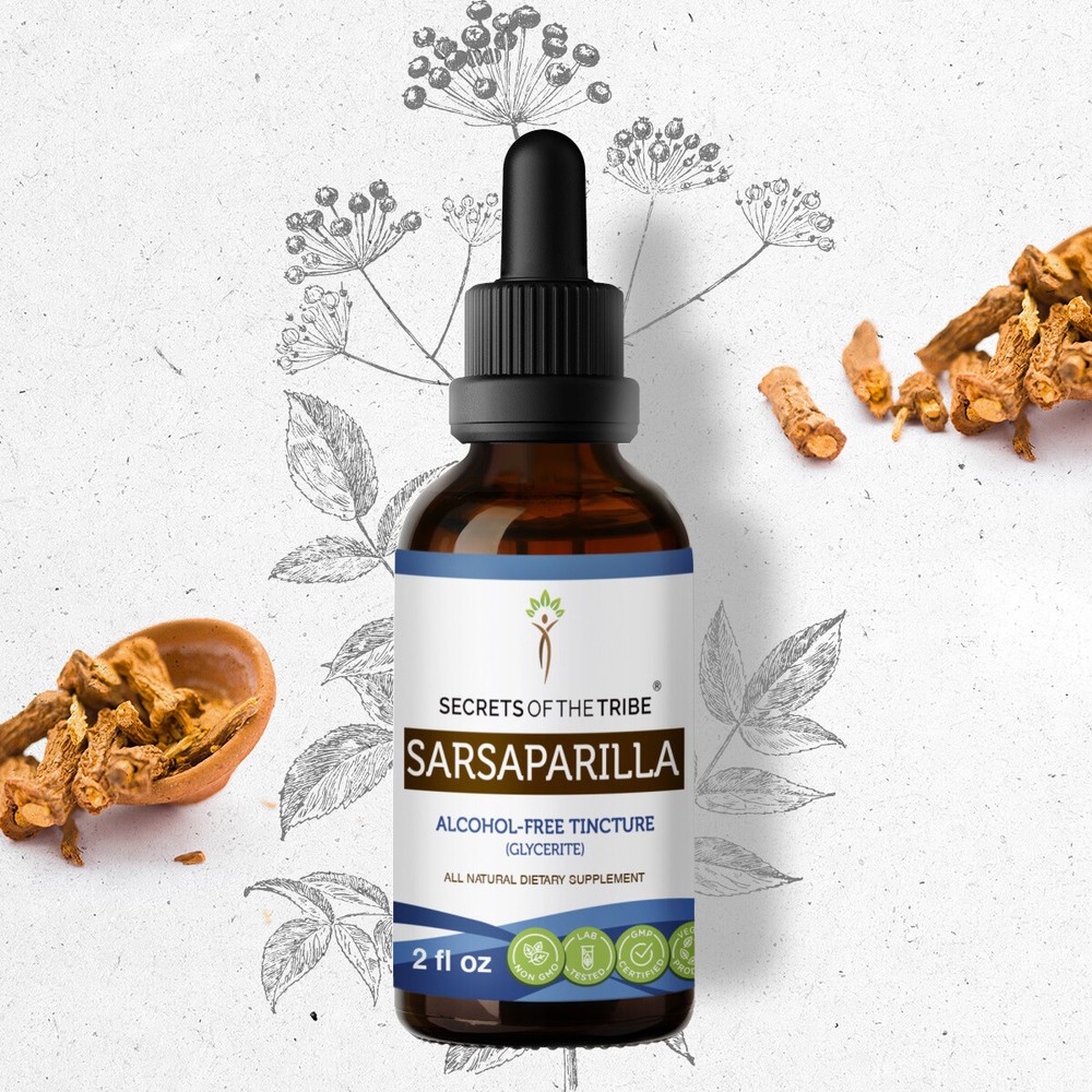 Secrets Of The Tribe Sarsaparilla Tincture Alcohol-FREE