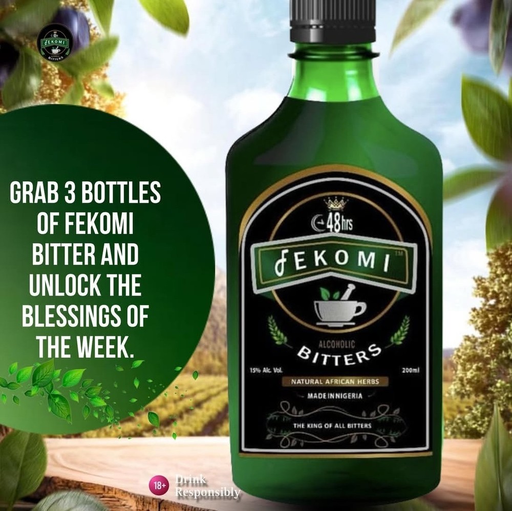 3bottles Fekomin Herbal Mixture Drink for Men Natural Herbs
